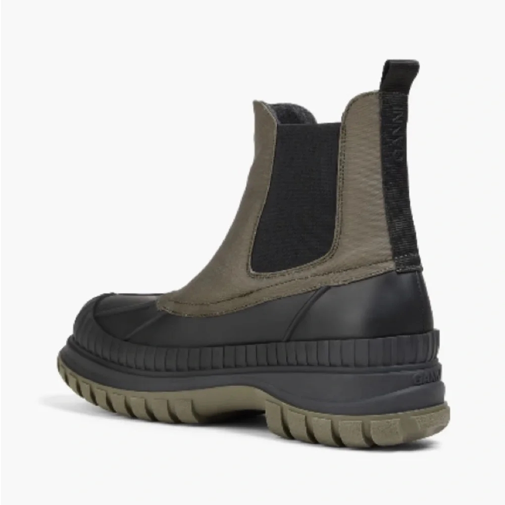 NEW W BOX GANNI Outdoor Chelsea Boot